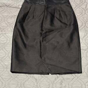 Kate Spade Black Silk Skirt